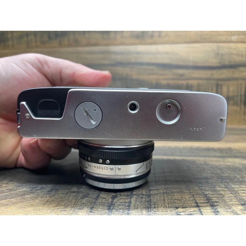 GAF Ansco Automatic CdS Rangefinder Camera Ansco Rokkor 45mm f2.8 w Case